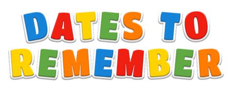 Dates To Remember Clipart Clipartxtras Png Clipartix