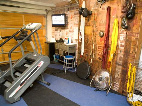 Office / gym decor style. Home Gyms in Any Space | HGTV