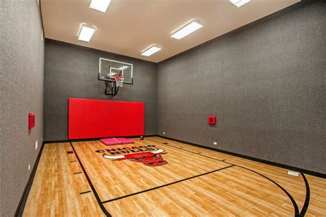 Indoor Basketball Court Healthy Support For More Private And Fun