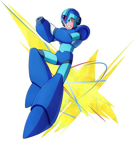 Mega Man X Characters And Art Project X Zone 2 Character Art Mega
