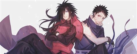 2560x1024 Madara And Obito Uchiha 2560x1024 Resolution Wallpaper Hd