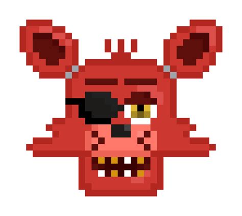 Pixilart Foxy Icon By Crazycreeper529