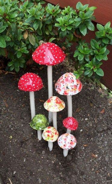 Garden Art Mushrooms Design Ideas For Summer 45 Garden Art Mushroom