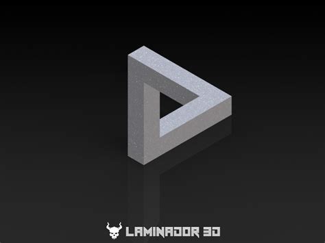 Fichier Stl Gratuit Triangle De Penrose・plan Pour Impression 3d à