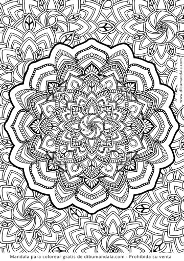 Mandalas Difíciles Dibumandala