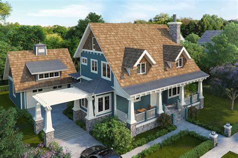 House Plans With Detached Garage The House Plan Company