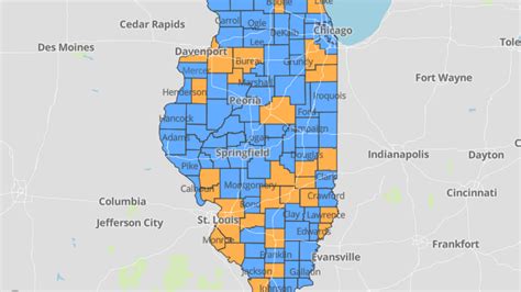 29 Illinois Counties At Covid 19 Warning Level Sangamon No Longer On