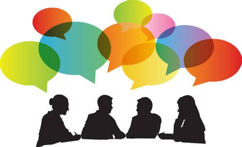 Royalty Free Group Discussion Clip Art Vector Images And Illustrations Free Nude Porn Photos