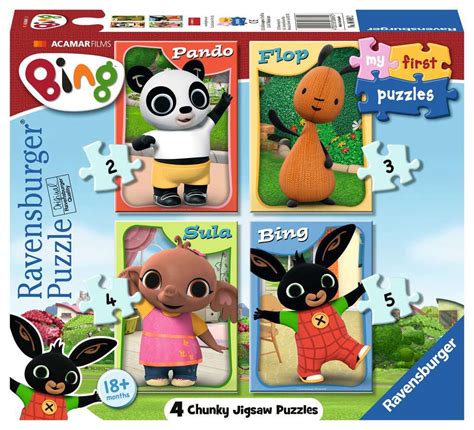 Bing 4 In Box Childrens Puzzles Puzzles Products Uk Bing 4