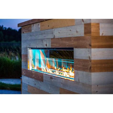 Kalea Bay Outdoor Linear Fireplace Peoria Brick Company Central