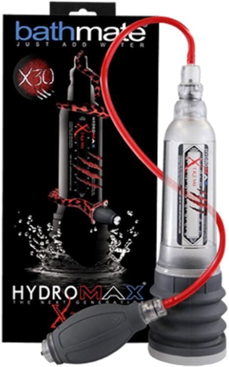 bathmate hydromax x30 xtreme male enhancement penis pump clear uk health and personal