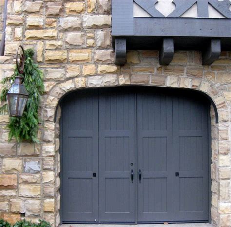 Tudor Holiday Garage Door Makeover Dream Decor Door