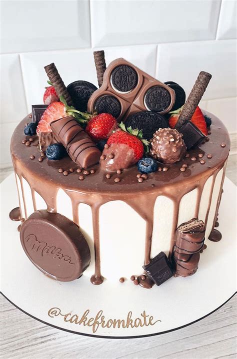 37 Pretty Cake Ideas For Your Next Celebration Scrumptious Birthday Cake