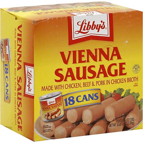 Libbys Vienna Sausage Hawaii Canned Meat Cost U Less