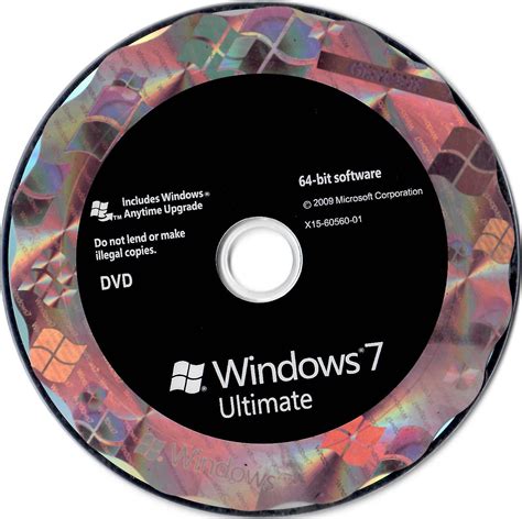 Windows 7 Ultimate Cd Logo