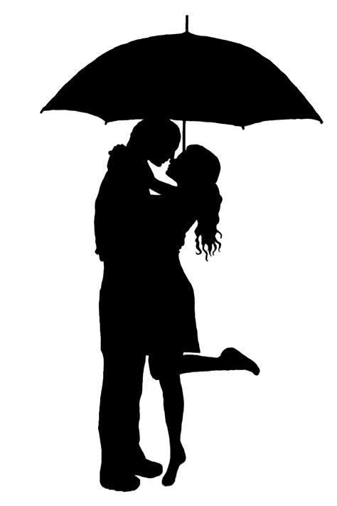 124 free photos of silhouette kissing. Silhouette Of Two People Kissing - ClipArt Best
