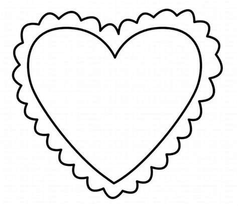 Easy Heart Coloring Page Download Print Or Color Online For Free