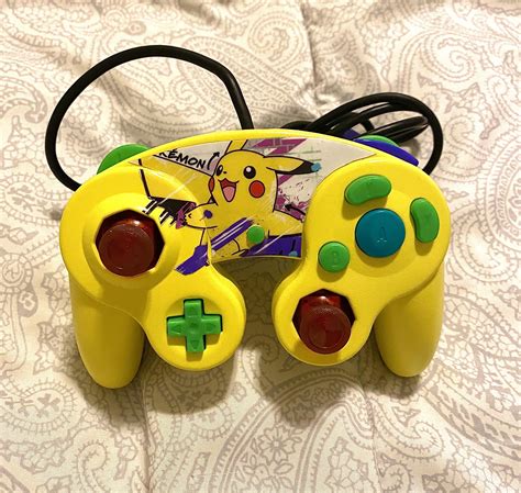 Made A Custom Pikachu Gamecube Controller For My 10 Year Old Son
