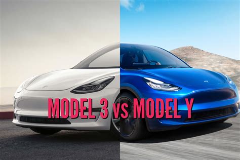 2020 Tesla Model Y Vs Model 3 Differences Compared Side By Side