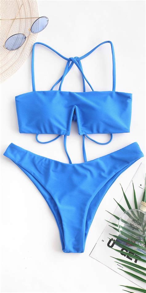 Cute Blue Swimsuit Bikini Set Sales For Summer Bikinis Bikini My Xxx Hot Girl
