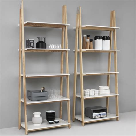A Bookcase That Combines Form Material And Function In A Simple And