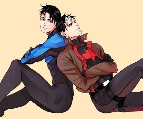Pin By Goldy On Jaydick Nightwing Red Hood Anime