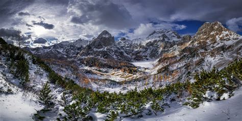 Alps Nature Panorama Landscape Mountains Wallpapers Hd Desktop