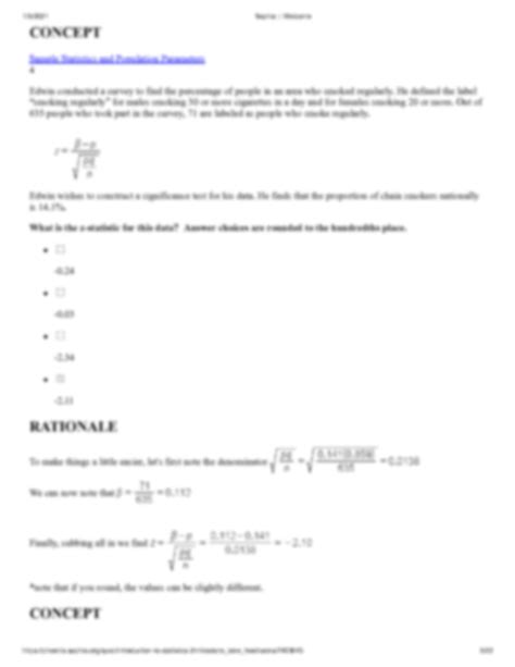Sophia Intro To Stats Unit Milestone Correct Questions And Answers