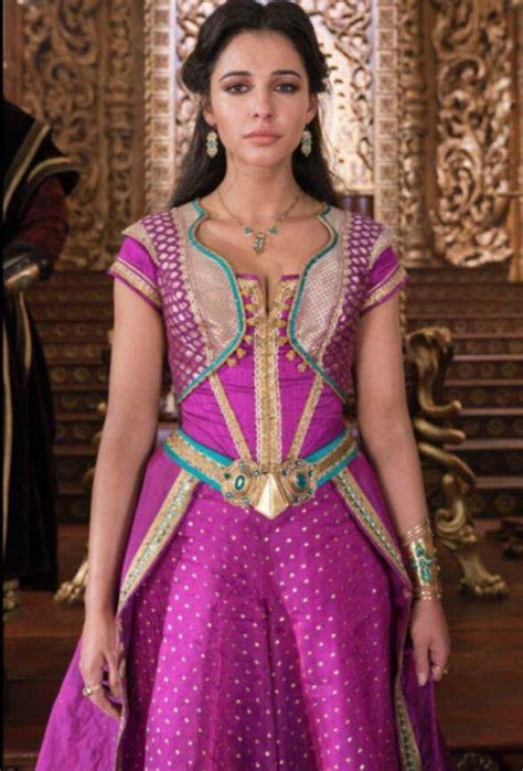 Aladdin 2019 Live Action Jasmine Princess Costume Red Jasmine Outfit