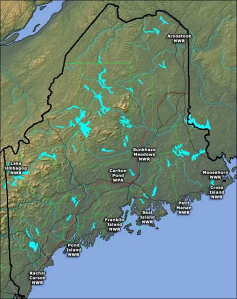 National Wildlife Refuges In Maine Maine National Wildlife Refuges