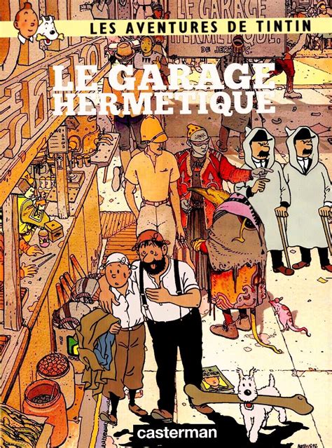 Le Garage Hermetique Tintin Herg Bande Dessin E