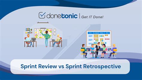 Sprint Review Vs Sprint Retrospective Donetonic