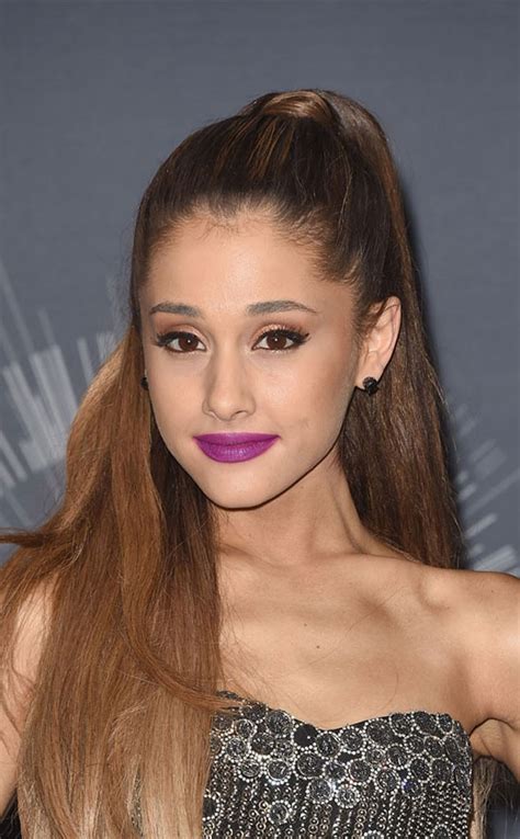 Ariana Grande From Ariana Grande Celeb Hairdo Swap E News