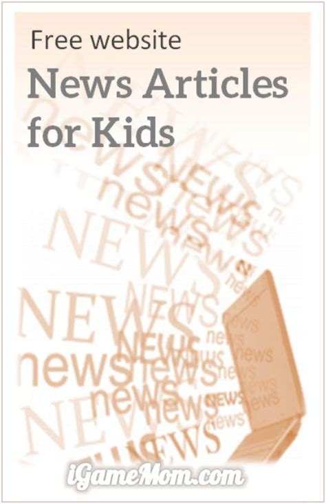 Child Safe Website Of Free News Articles For Kids News