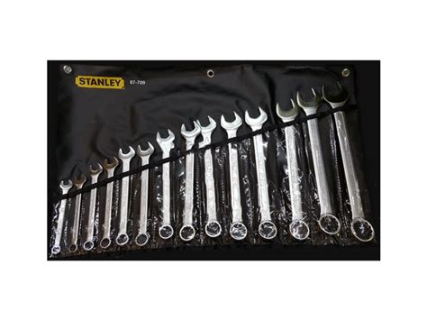 Stanley 14pcs Slimline Combination Wrench Set 38in To 1 14in Aspac