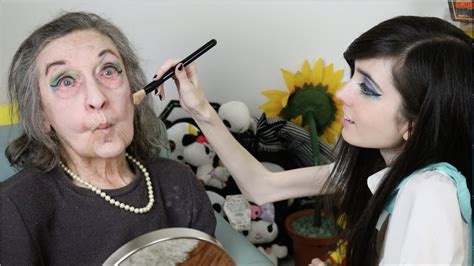 Doing My Grandmas Makeup Youtube