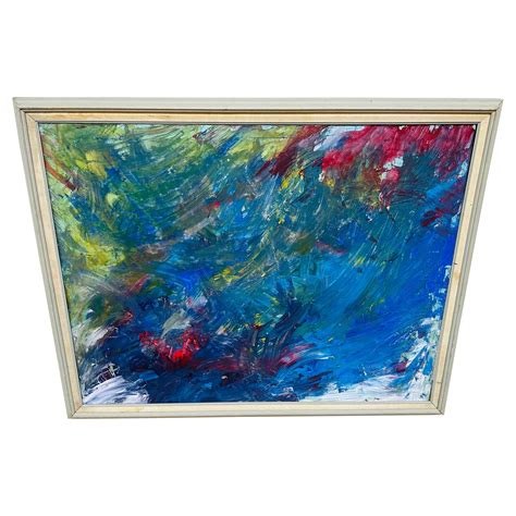 Emerson Woelffer Abstract Expressionist Painting 1955 At 1stdibs