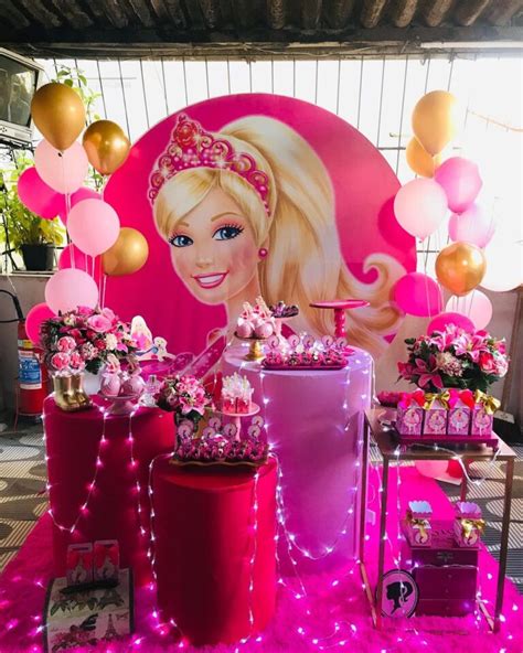 Festa Da Barbie 80 Ideias De Decoração E Tutoriais Em Vídeo