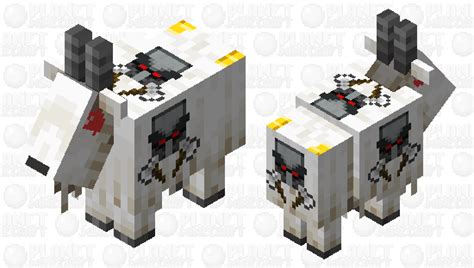 A Goat Caught Bad Omen Minecraft Mob Skin
