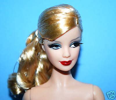 Sexy Curly Blonde Nude Model Muse Barbie For Ooak