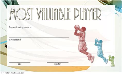 Download 10 Basketball Mvp Certificate Editable Templates Fresh