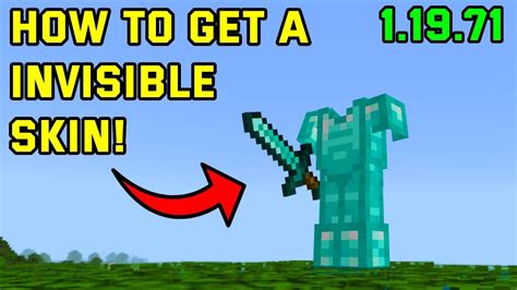 How To Get A Invisible Skin In Minecraft 11971 Minecraft Bedrock
