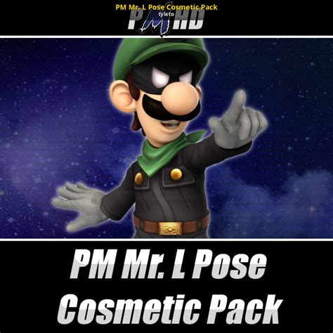 Pm Mr L Pose Cosmetic Pack Super Smash Bros Brawl Mods