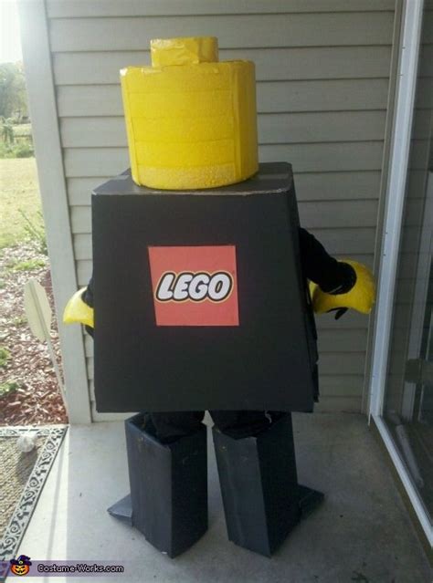 Lego Man Homemade Halloween Costume Original Diy Costumes Photo 22