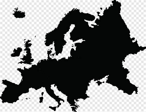 Mapa De Europa Mapa Blanco Negro Fondo De Pantalla De La Computadora