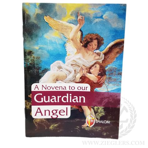 A Novena To Our Guardian Angel Booklet Illustrated 10260 Fc