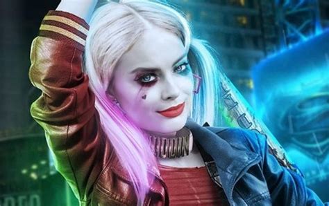 Un Fanart De Margot Robbie Como Harley Quinn Mucho Mejor Que La Foto Oficial De Suicide Squad