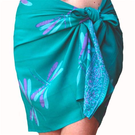 dragonfly beach sarong wrap skirt batik pareo women s etsy sarong wrap wrap skirt beach sarong
