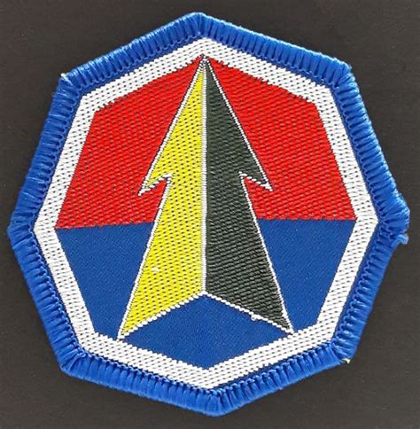 Republic Of Korea Korean Army Missile Command Insignia Cloth Badge