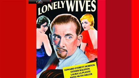 Lonely Wives 1931 Youtube